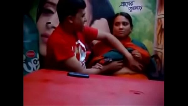 Indian aunty boobs press in hotel hidden cam  sex mms